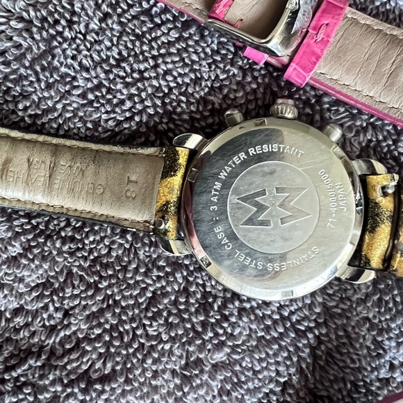 Michele CSX Ultimate Diamond Chronograph Watch with Alligator Watchbands - Picture 9 of 9